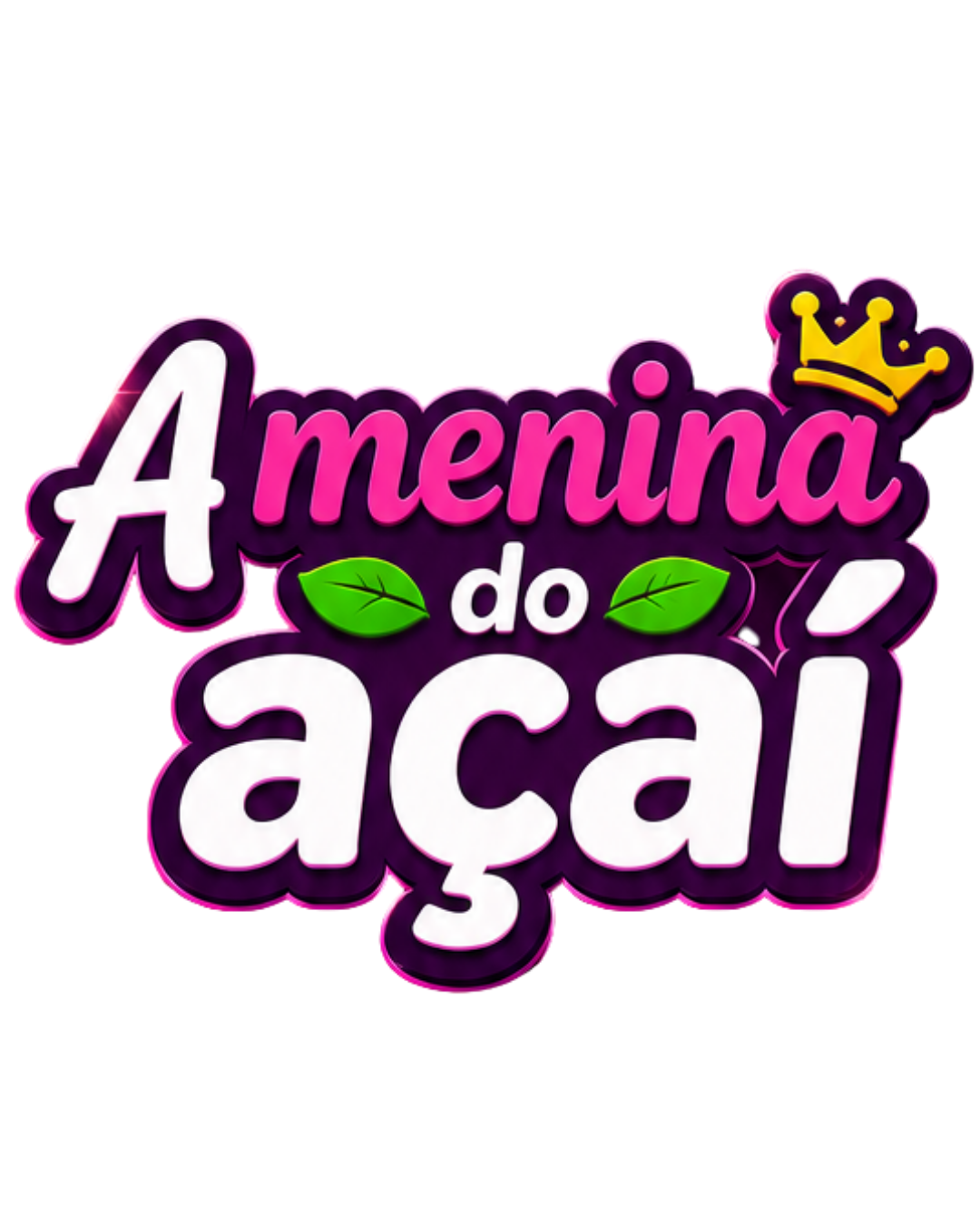 Logo A Menina do Açaí